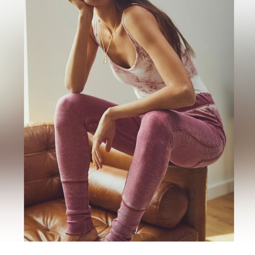 Women's Free PEOPLE Pink Leggings